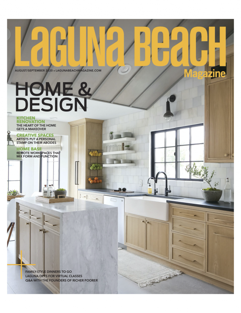 Featured in Laguna Beach Magazine August 2020