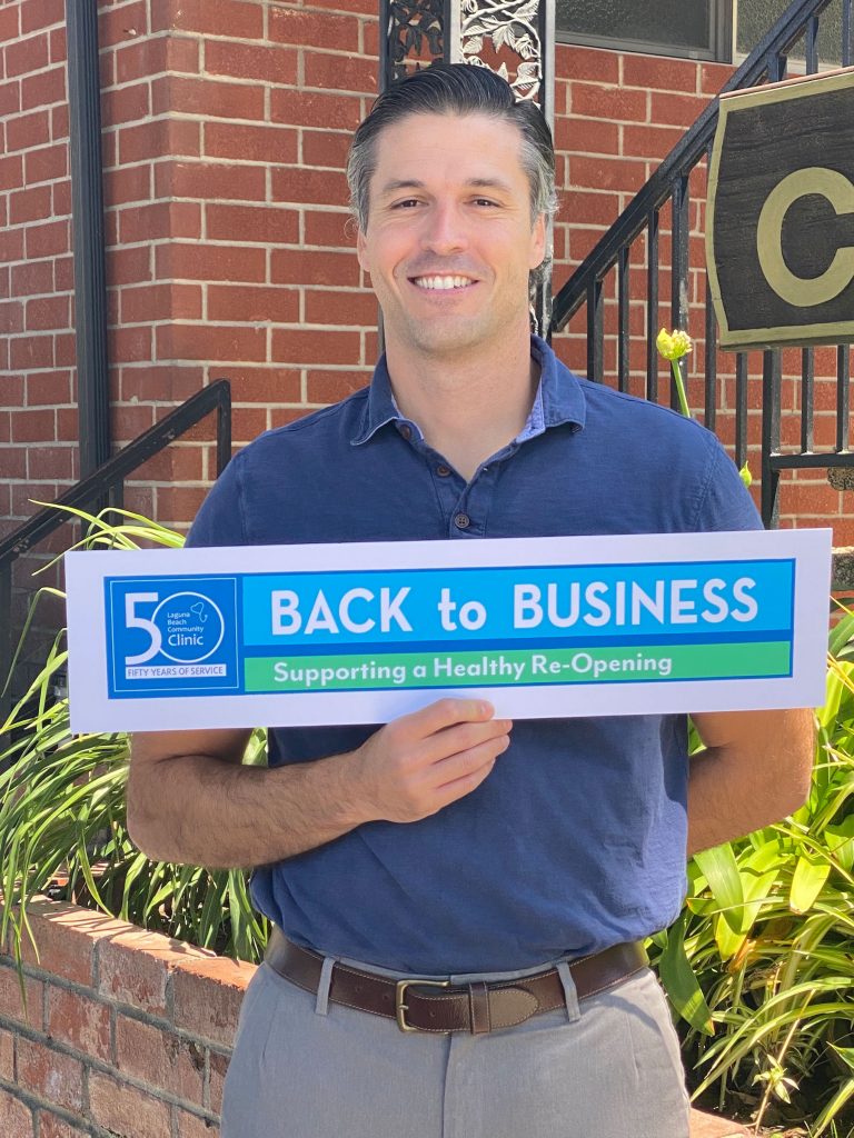Laguna Beach Community Clinic CEO and Medical Director Dr. Jorge Rubal